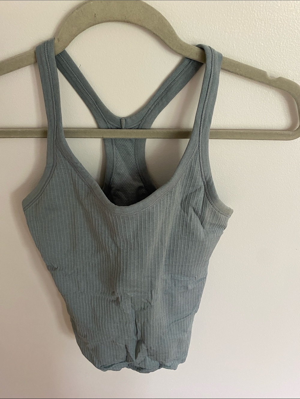 lululemon athletica Ribbed Racerback Tank - Slate Blue